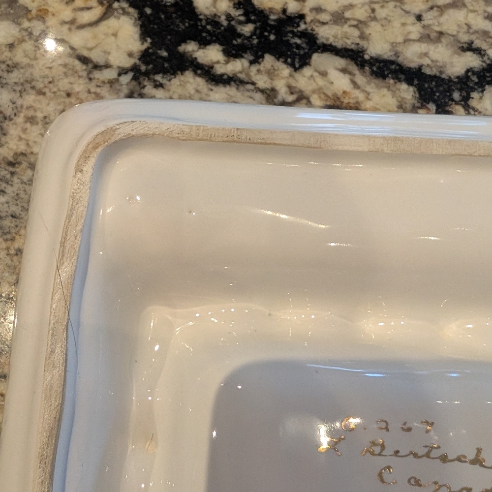 1960's Lester Bertsch Ashtray With 22K Gold Glaze Finish - Picture 10 of 11